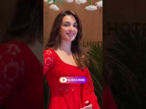 Kiara Advani Red Dress New Movie #bollywood #kiaraadvani #newlook #newmovie