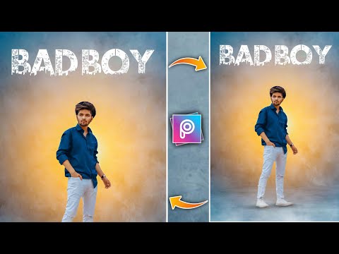 Bad boy photo Editing in picsArt || PicsArt photo tutorial in 2023 || #badboyphotoediting #picsart