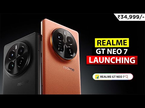 🔥 Realme GT Neo 7 With SD 8 GEN 3 |⚡ Realme GT Neo 7 Specs, Price, Features, Launch In Date