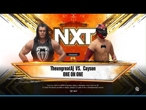 WWE 2K24 AWA wrestling: Theungreataj vs Cayson