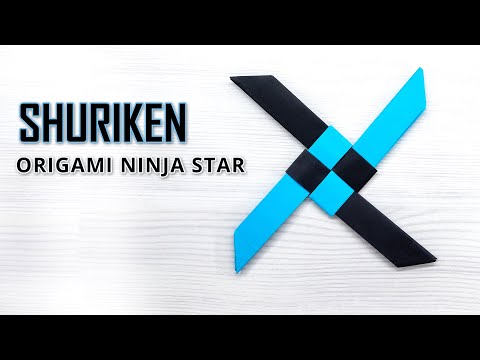 How to Make a Flying Origami Shuriken in 4 Minutes