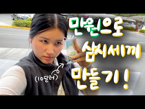 만원으로 장보고 삼시세끼 만들기! 도전! 해쭈세끼⭐️