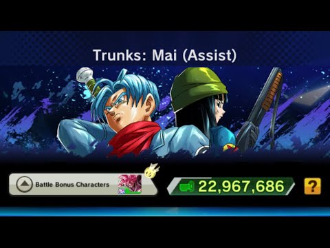 [DRAGON BALL LEGENDS] BATTLE GUNTLET VS TRUNKS: MAI (ASSIST) - FLOOR 100 (FULL GAMEPLAY)