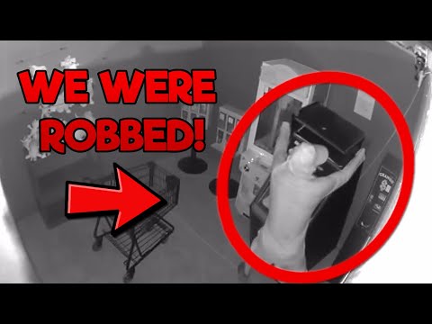 HE BROKE INTO OUR COIN PUSHER! (CAUGHT ON CAMERA)