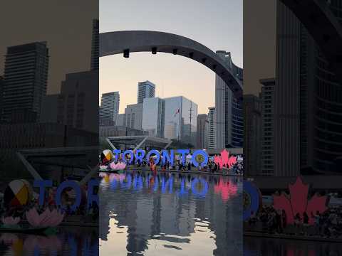 Nathan Phillips Square, located in front of Toronto City Hall, is the cultural hub of Toronto!