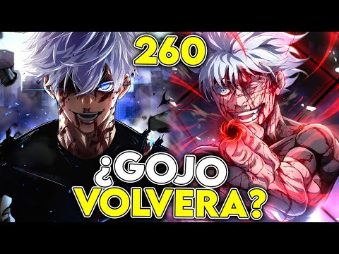 ⚡¿GOJO VOLVERA SACRIFICANDO SUS OJOS? | JUJUTSU KAISEN 260 TEORIA Y ANÁLISIS