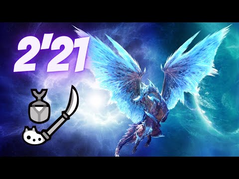 MHW Iceborne Velkhana 2'21 Insect Glaive