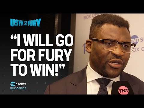 EXCLUSIVE: Francis Ngannou breaks down Tyson Fury & Oleksandr Usyk rematch 🥊 #UsykFury2 🇸🇦