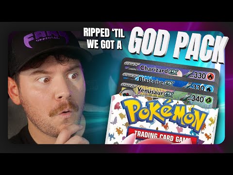 Opening a Pokemon 151 Charizard GOD PACK