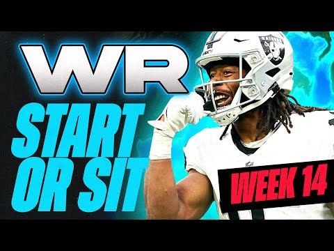 🔥 WEEK 14 WR MUST Start/Sit Analysis! 🚀 | 2024 Fantasy Football Advice