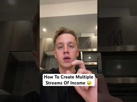 How To Create Multiple Streams Of Income 💸