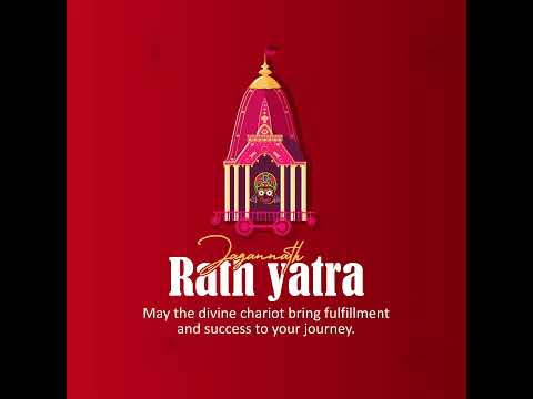 Rath Yatra 2023 wishes video | Motion Graphics | 4K Videos | Wishes status #shorts #ytshorts