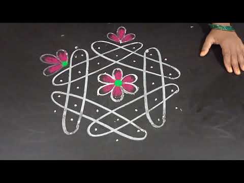 Dhanurmasam muggulu🌷🌷Nela ganta muggulu, Pandaga nela muggulu,Margazhi kolam,Rangoli kolam.