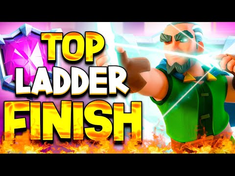 TOP LADDER FINISH - Clash Royale