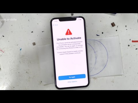 iPhone x unable to activate  iPhone xs unable to activate iPhone 11 unable to activate iPhone