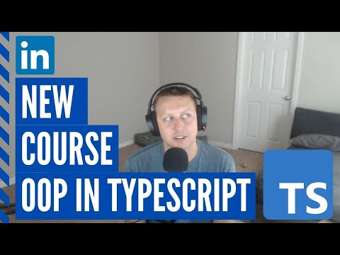 New Course! TypeScript: Object-Oriented Programming with Course Creator Dylan Israel