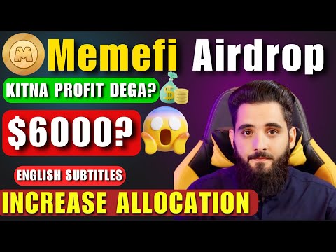 Memefi Profit Calculation $6000 Profit? || Memefi Kitna Profit Dega? || Memefi New Update