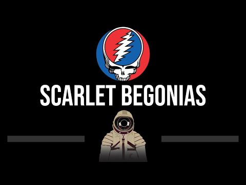 Grateful Dead • Scarlet Begonias (CC) 🎤 [Karaoke] [Instrumental]