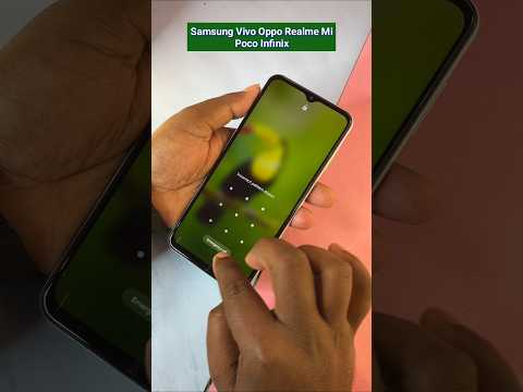 How to hard reset Samsung Vivo Oppo Realme Mi Poco Infinix - Pattern Lock Remove #shorts