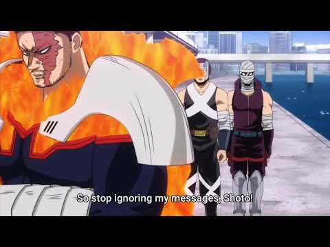 Endeavor doting Shoto! | My Hero Academia Season 5 Episode 7