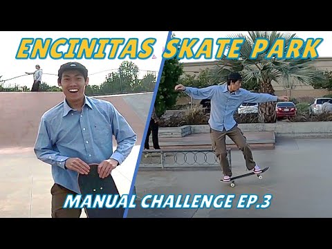 Longest manual at Encinitas skatepark