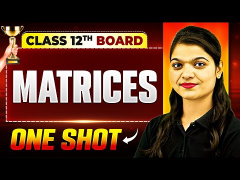 Vijeta 2025 | Matrices One Shot | Maths | Class 12th Boards