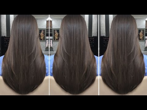 Easy LONG LAYERED HAIRCUT Tutorial Women & Tips for Cutting Layered Hair