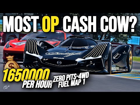 Zero Pits GT7 Cash Cow! | Mazda LM55 700PP Tune Setup | Fuel Map 1 Le Mans WTC 700 | Gran Turismo 7