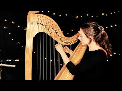 The Truth Sent from Above - easy Christmas Celtic harp solo