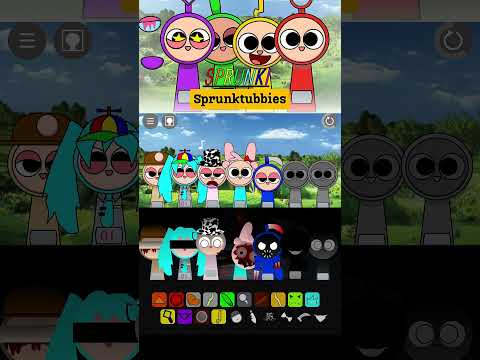 Sprunki: Sprunktubbies // Teletubbies Mod [Incredibox] #shortvideo #shorts #short