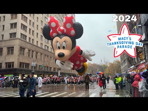 NYC Macy’s Thanksgiving Day Parade 2024 (4K Full Parade)