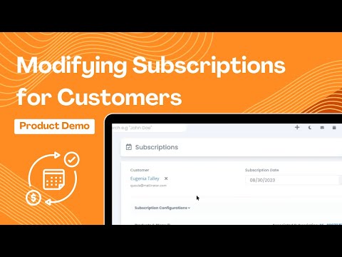 Configuring Subscriptions for Customers (Upgrade Options & Subscription Cancellation)