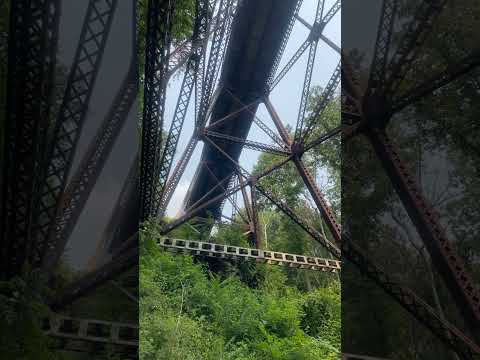 (short teaser video) Exploring the Abandoned Martic Forge Trestle Bridge