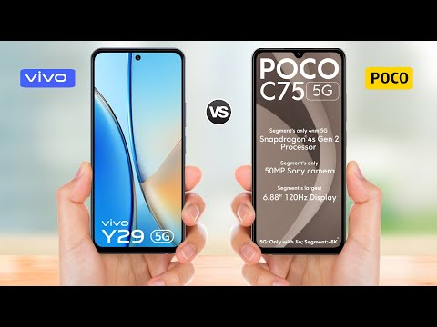 Vivo Y29 5g vs Poco C75 5g || Full Comparison