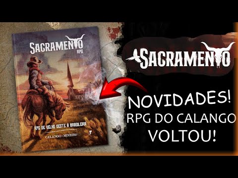 SACRAMENTO RPG RETORNOU! COM LIVRO DE REGRAS!