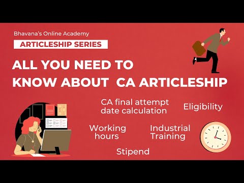 CA Articleship - all you need to know (stipend,working hours,industrial training,transfer,etc.)