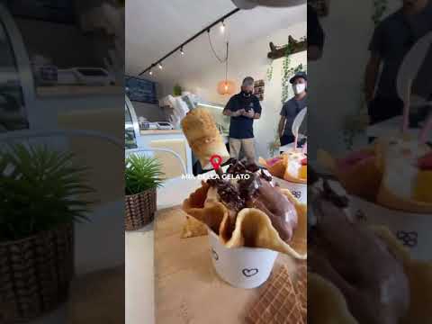 Hawaii Best Eats - Mia Bella Gelato #shorts #hawaii #icecream