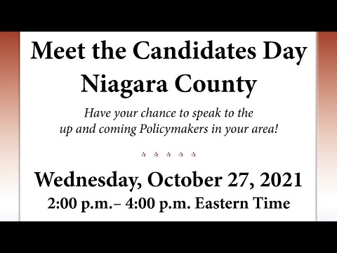 Meet the Candidates - Niagara County