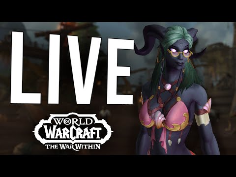 PATCH 11.0.7 IS FINALLY HERE! NEW ZONE, CATCH-UPS, AND MORE! - WoW: The War Within (Livestream)