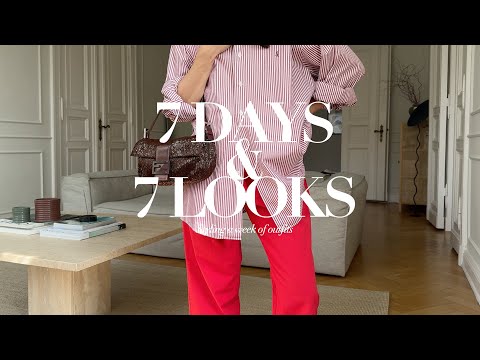 7 Days & 7 Looks | More Summer Outfit Ideas | Somewhat minimal wardrobe