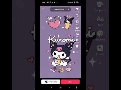 kuromi paper 😍🥰😘🤩