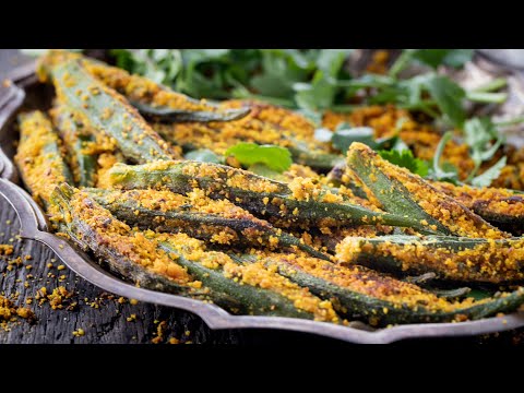 Bharwa Bhindi | Bharela Bhinda nu Shaak | Stuffed Okra