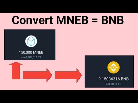 How to sell mneb on trust wallet | Convert mneb to bnb