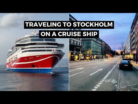 Traveling on a cruise ship from Finland to Stockholm, Sweden: On board the Viking Glory