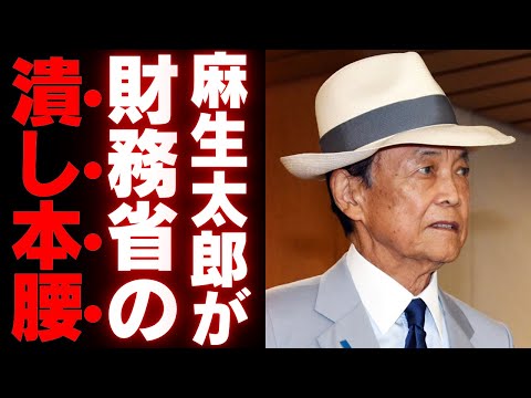 【麻生太郎】国民民主党との裏連携で財務省に挑戦状！？緊縮財政からの脱却か新たな権力闘争か【解説・見解】玉木雄一郎・榛葉幹事長