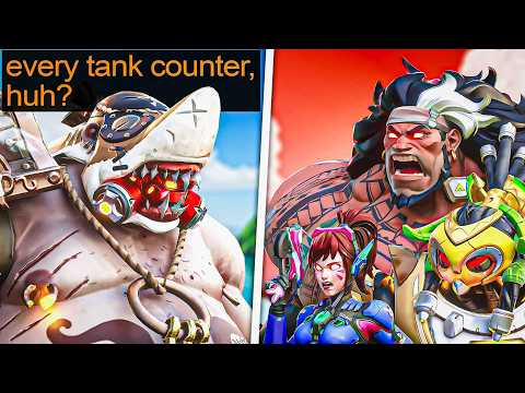 ENEMY TANK TRIED EVERY HOG COUNTER! | Overwatch 2