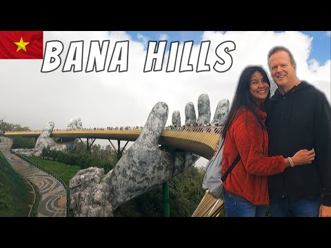 BANA HILLS Vietnam - Amazing Golden Bridge and World's Longest Gondola Ride