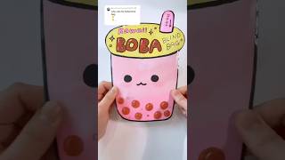 Kawaii Boba Blind Bag💗 #asmr #blindbag #papercraft #papersquishy #diy #paperdiy #sanrio