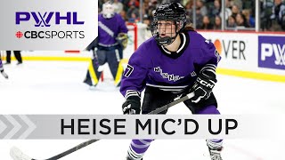 PWHL Mic’d Up: 'I thought that went in?!', Minnesota Frost’s Taylor Heise | #CBCSports