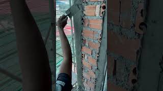 How to Do Plastering the Window Frame - Home Repairs #shorts #shortviralvideo